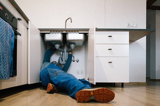 Professional Drain Cleaning technician working in Seaside Heights, NJ